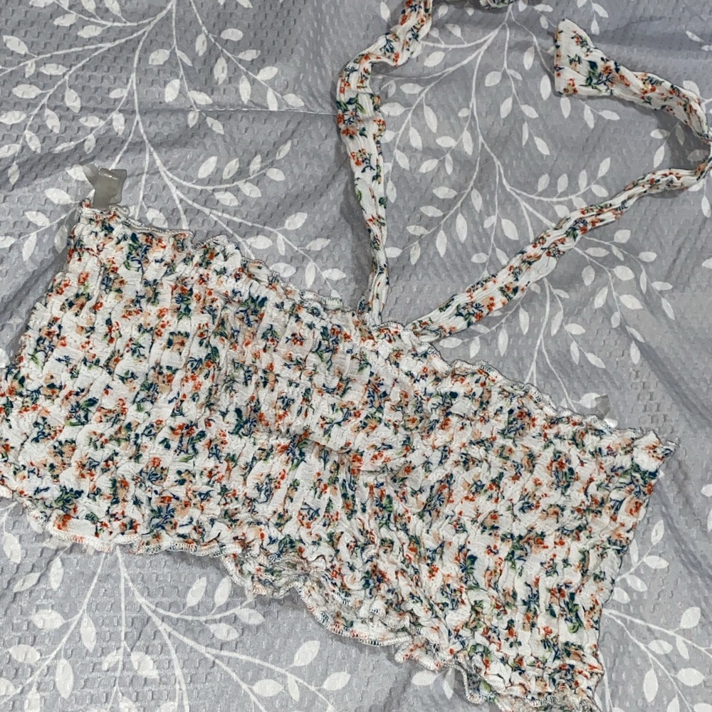 SHEIN Floral Print Tank Top - Multicolor